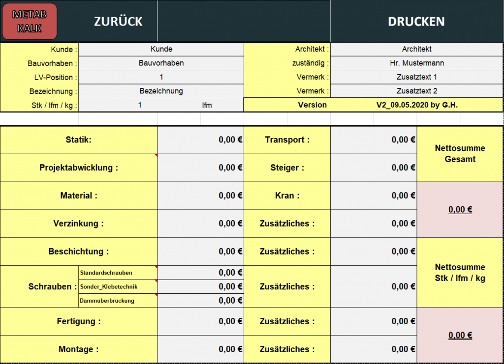 Kurzübersicht drucken Kurzübersicht drucken